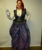 modern victorian riding lady