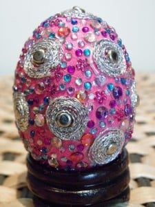Bedazzled easter egg