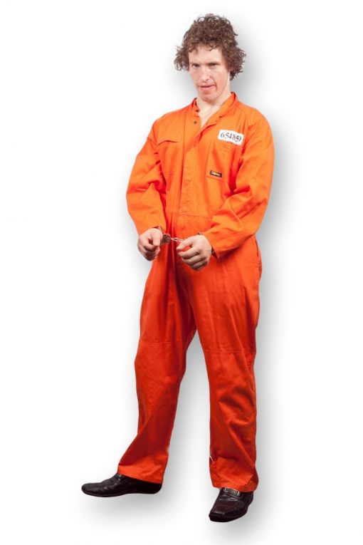 Orange jail costume