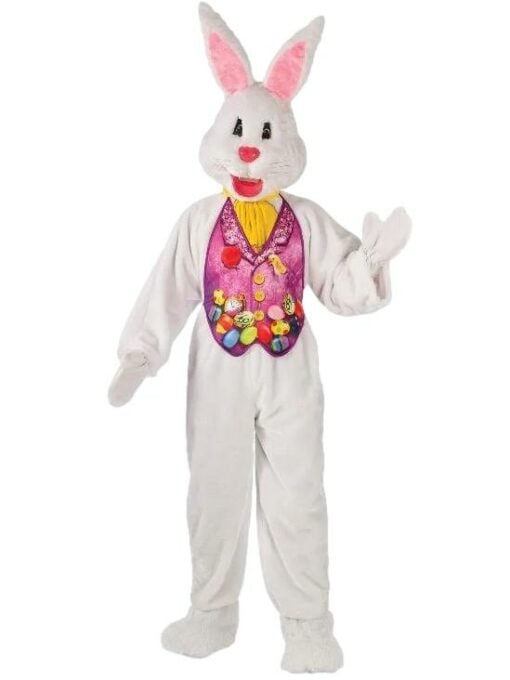 Easter bunny costume mascot