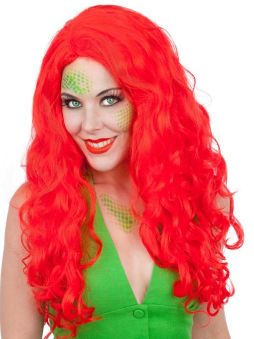 Cartoon red ariel wig