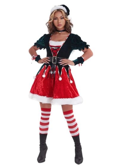 Cute Christmas Elf Costume