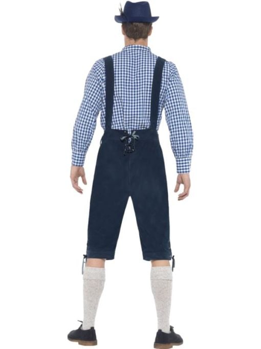 Traditional German Lederhosen Costume - Adult - Image 3