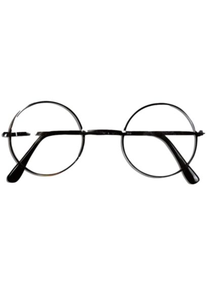 black narrow frame glasses