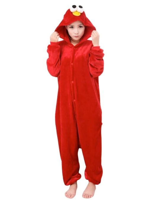Red Tickle Monster Costume