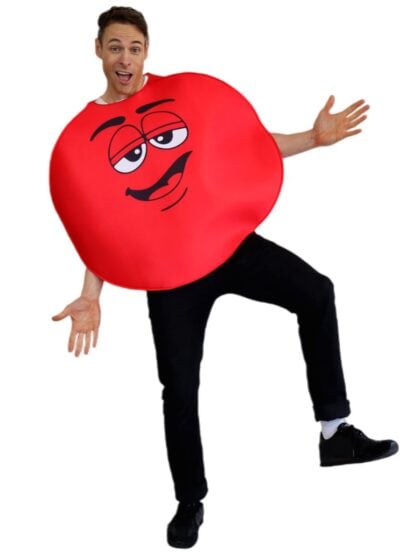 Funny Red Chocolate Costume to look like an M&M