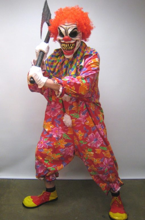Horror clown costume