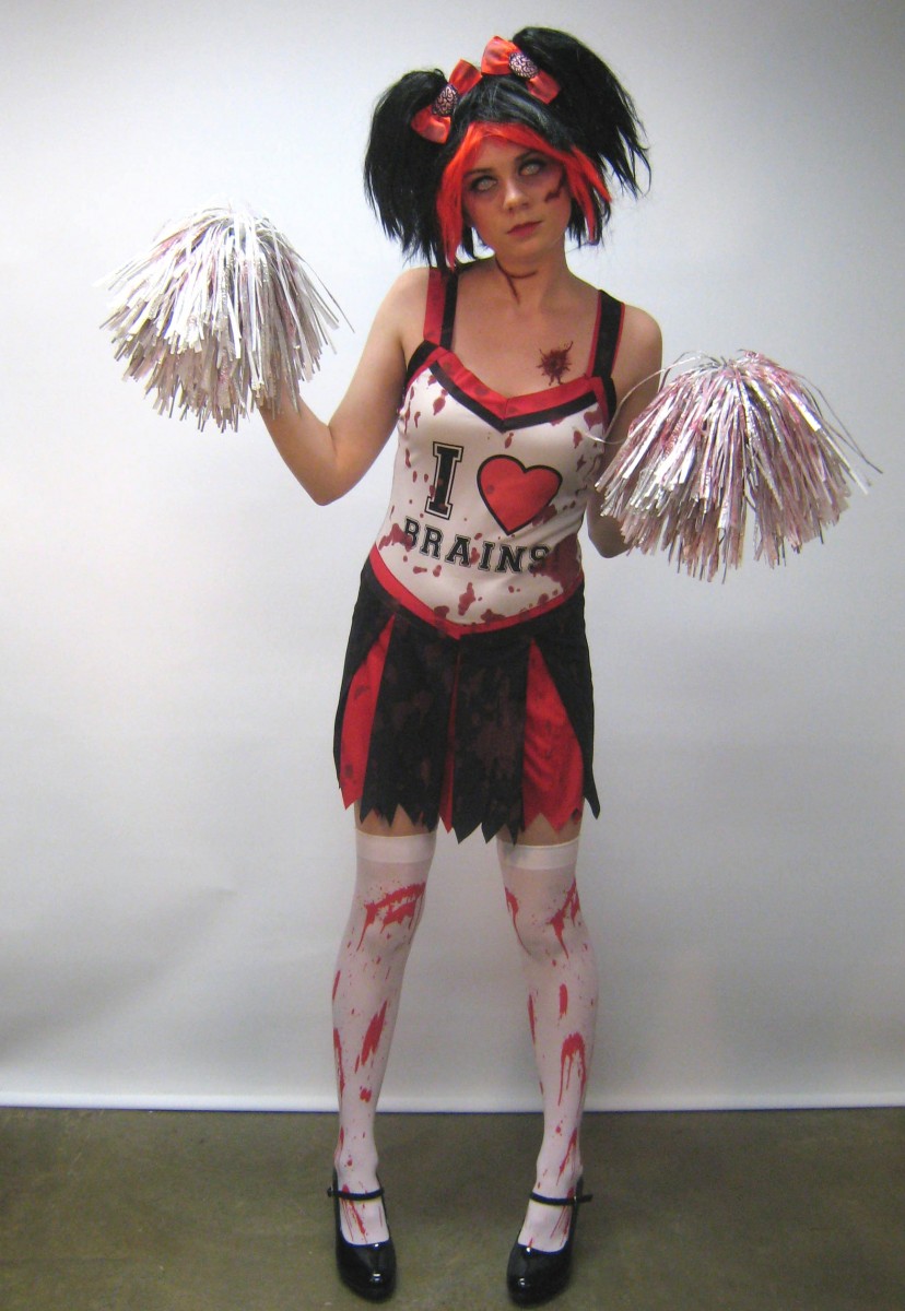 Zombie Cheerleader Costume -