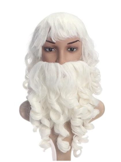 Deluxe Santa Beard and wig set