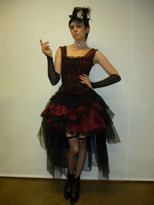 Victoriana steampunk lady costume