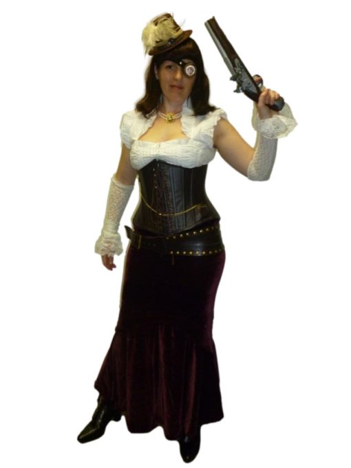 Industrial victorian pirate lady