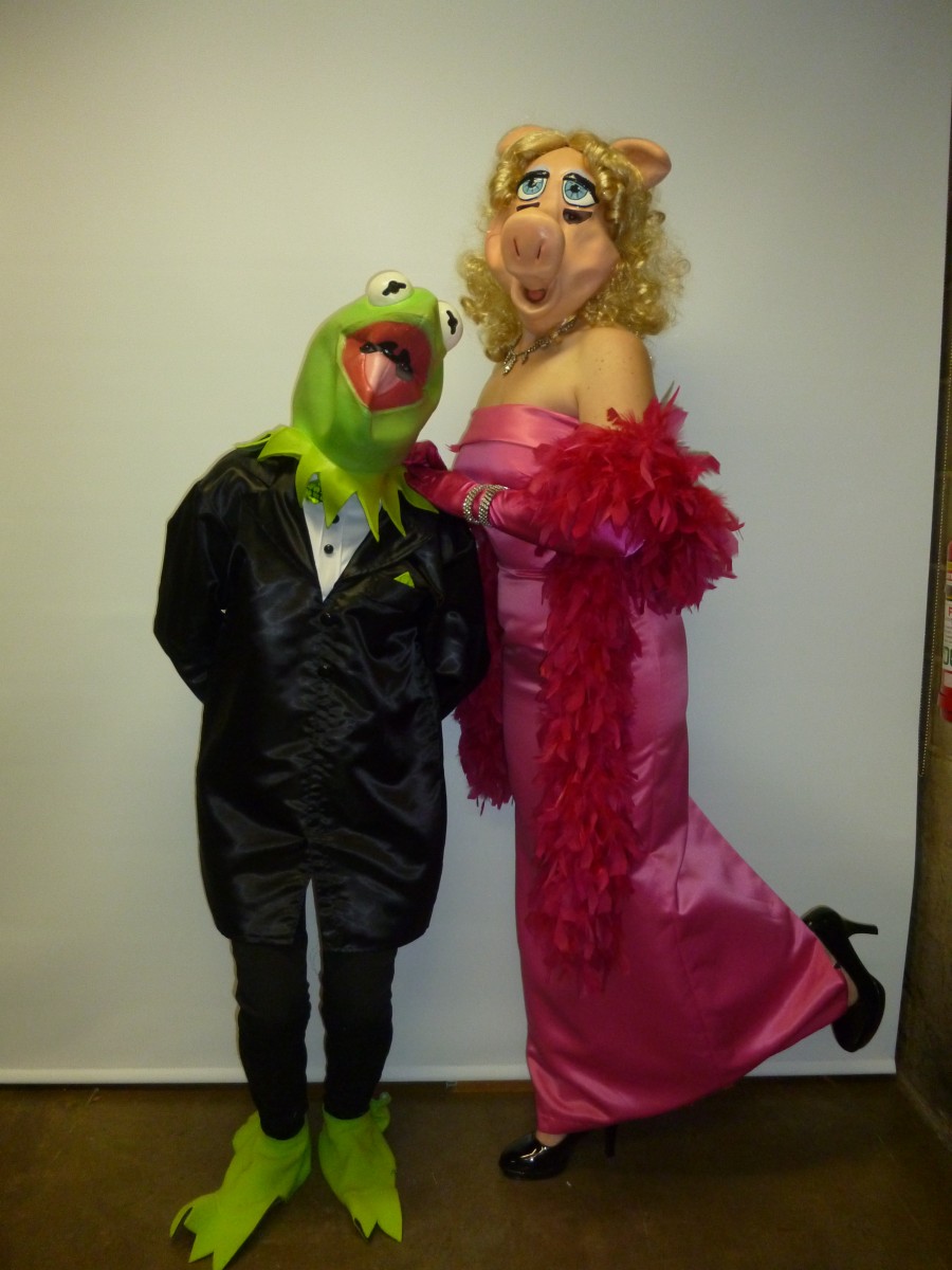 Kermit and Miss Piggy Costume 