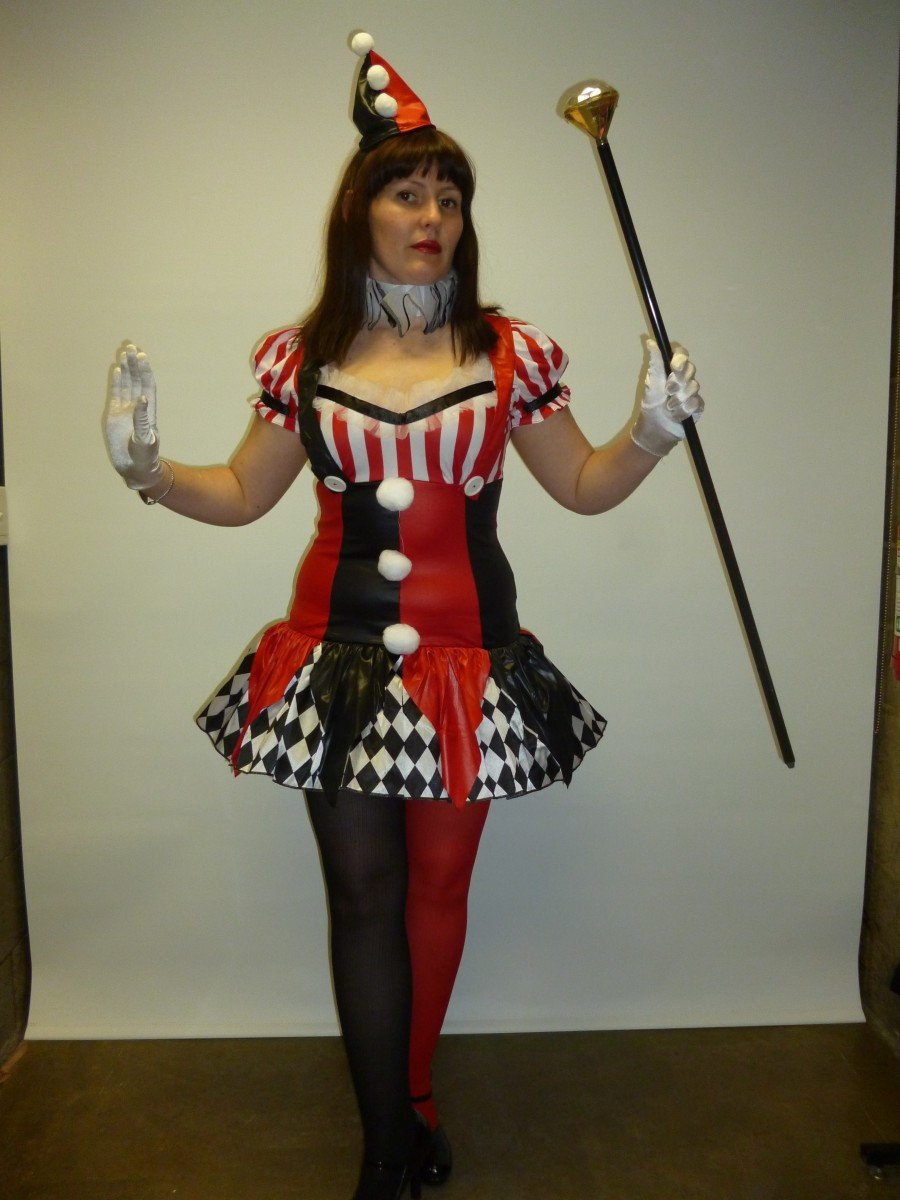 Harlequin - Circus Performer -Creative Costumes