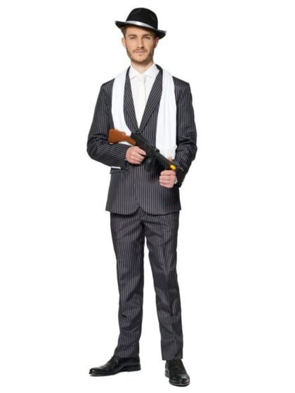 Pinstripe Gangster Costume