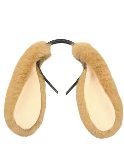 Brown Floppy Bunny Ears