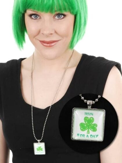 Irish Shamrock Necklace