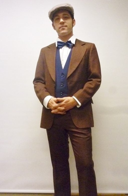 great gatsby brown suit 1920's