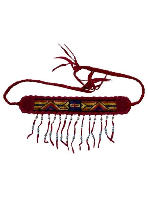 Beaded Native American Necklace - 3 Colours - Image 2