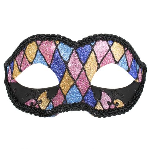 masquerade mask pink
