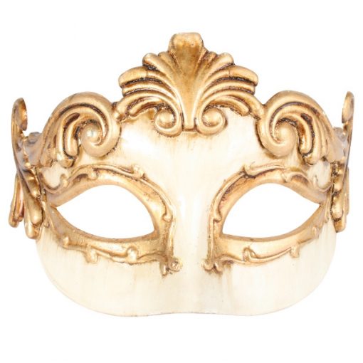 masquerade mask gold mens