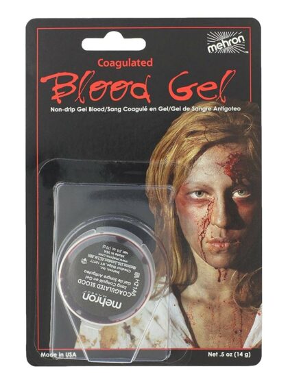 coagulated blood gel