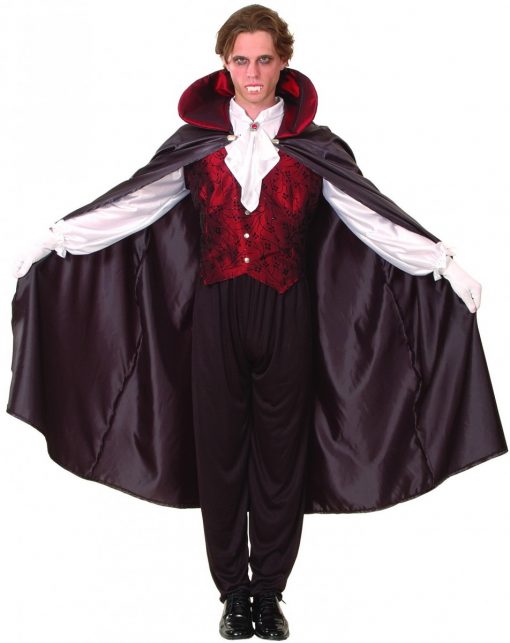 Deluxe vampire mens costume