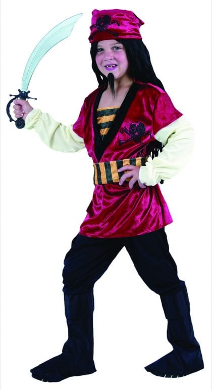 halloween boys pirate costume