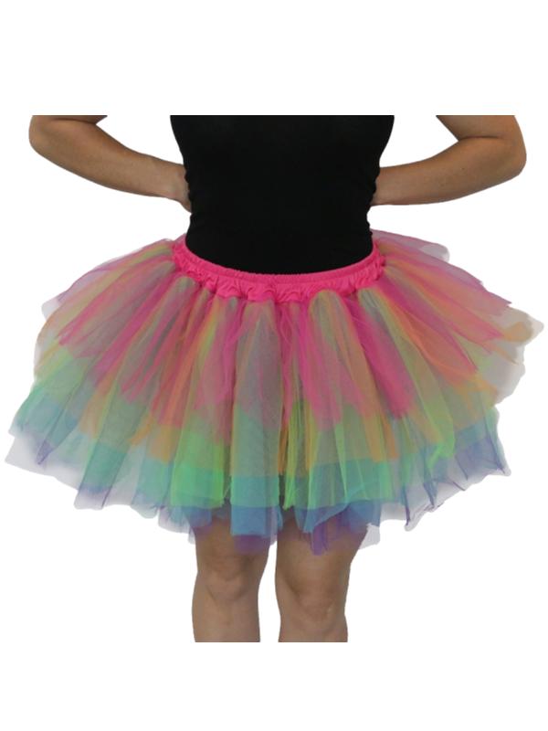 adult tutu rainbow