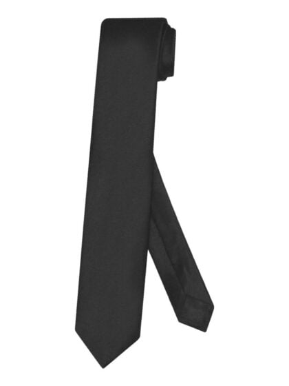 Black Skinny Tie