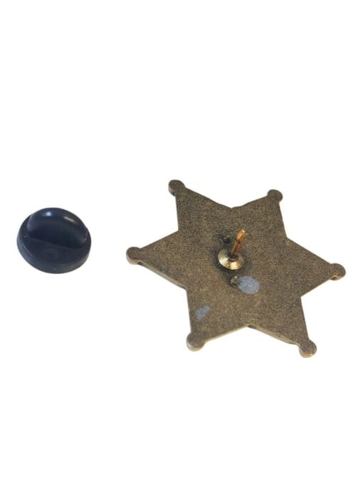 Gold Sheriffs Badge - Small - Image 4