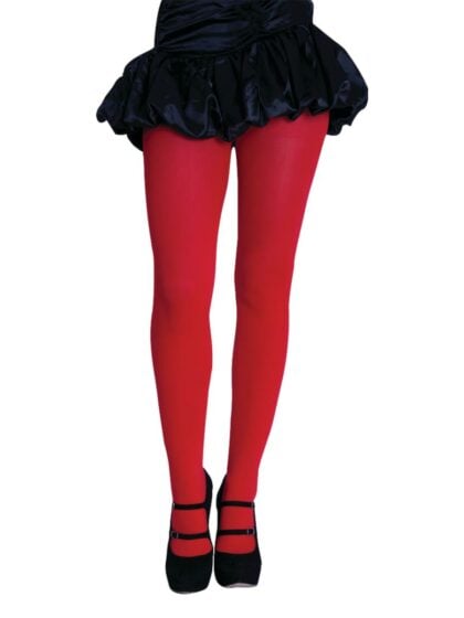 Red Opaque Stockings