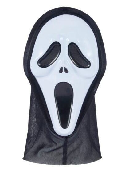 Plastic Scream Ghostface Mask
