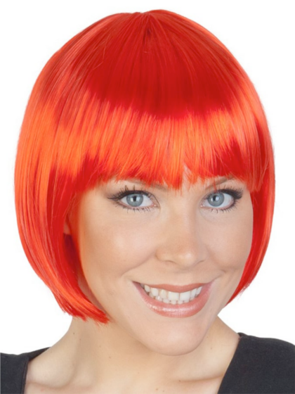 Red Paige Bob Wig