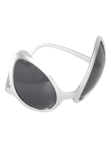 Alien Eyes Silver Sunglasses