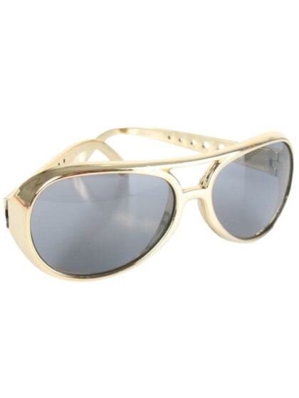 Gold Elvis Sunglasses