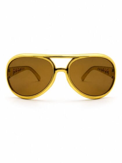 gold Elvis sunglasses
