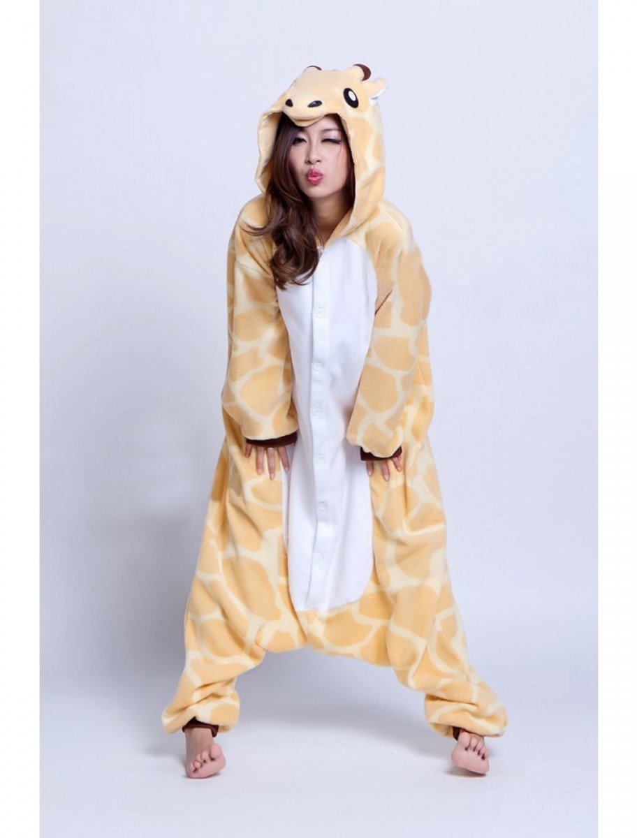 Onesie Costume Giraffe Onesie Pajamas Giraffe Animal Onesie