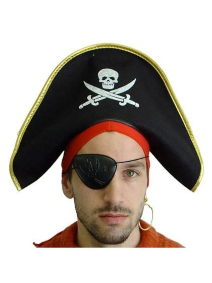 pirate crossbones hat