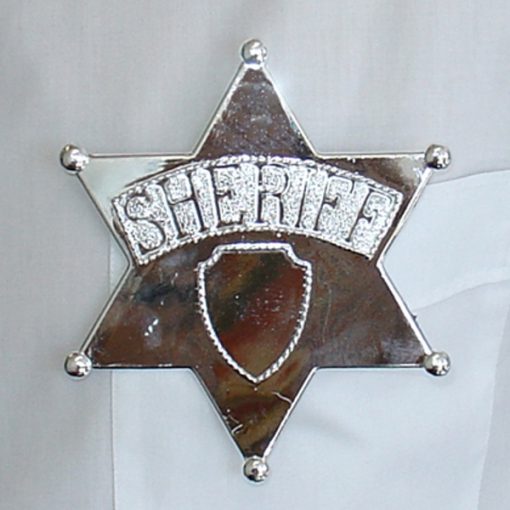 large sheriff badge