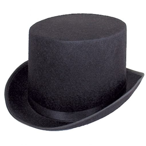 black top hat mens