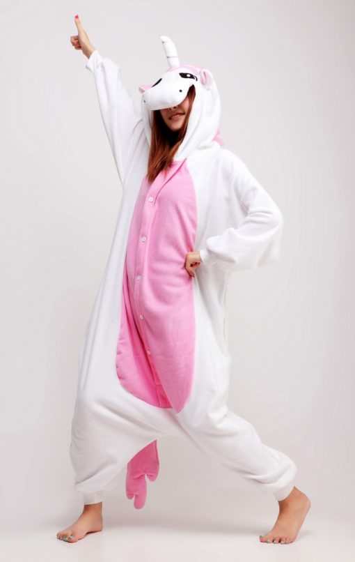 unicorn pink animal costume