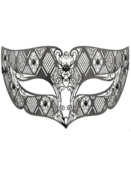 Vintage Metal Masquerade Mask