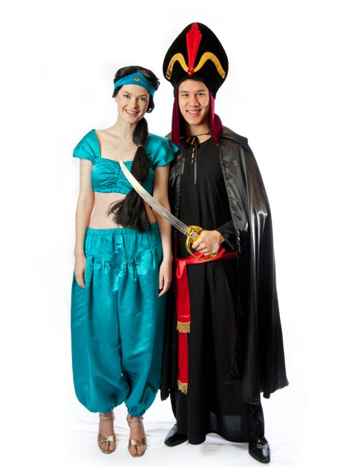 Princess jasmine and Jafar