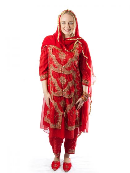 Traditional Punjab costume