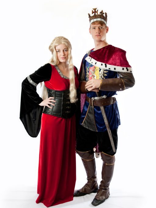 Cersei and Geoffrey costumes