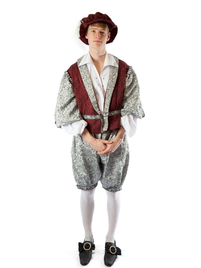 Elizabethan mens costume for hire