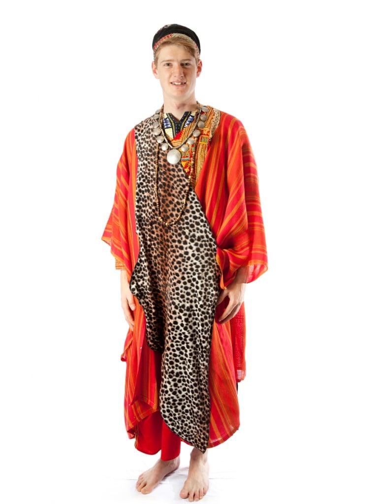 African Tribal Male Attire