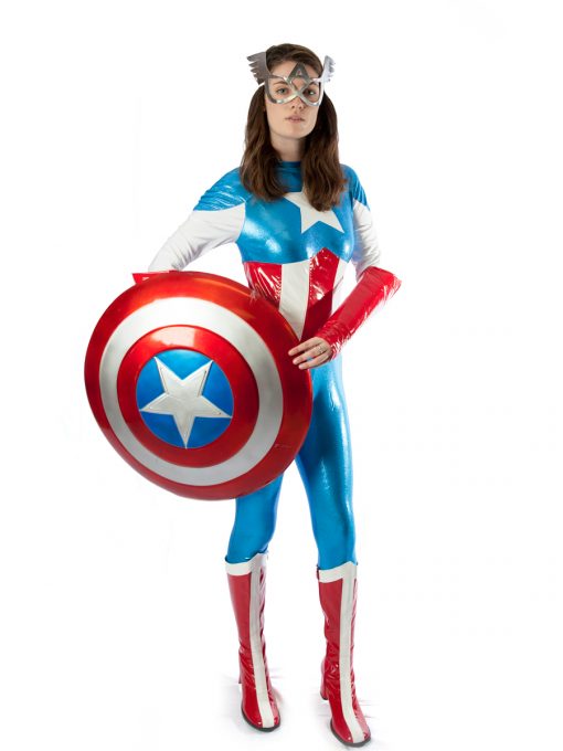 Female captain america costume