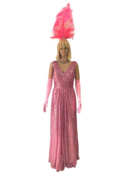 Pink Vegas Showgirl Costume