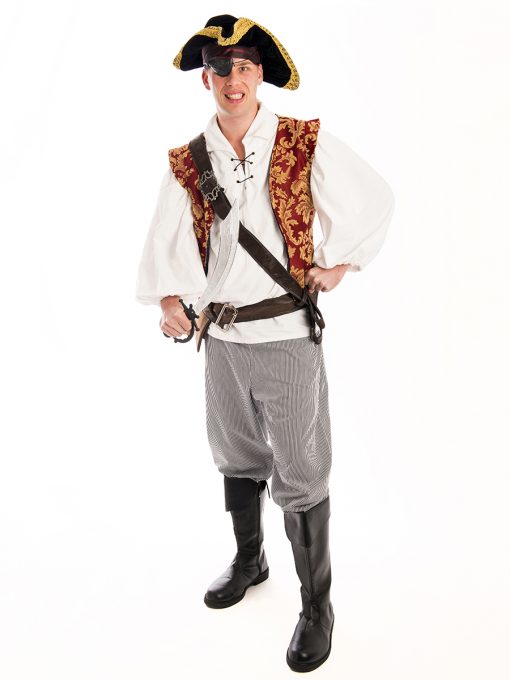 Pirate mens costume